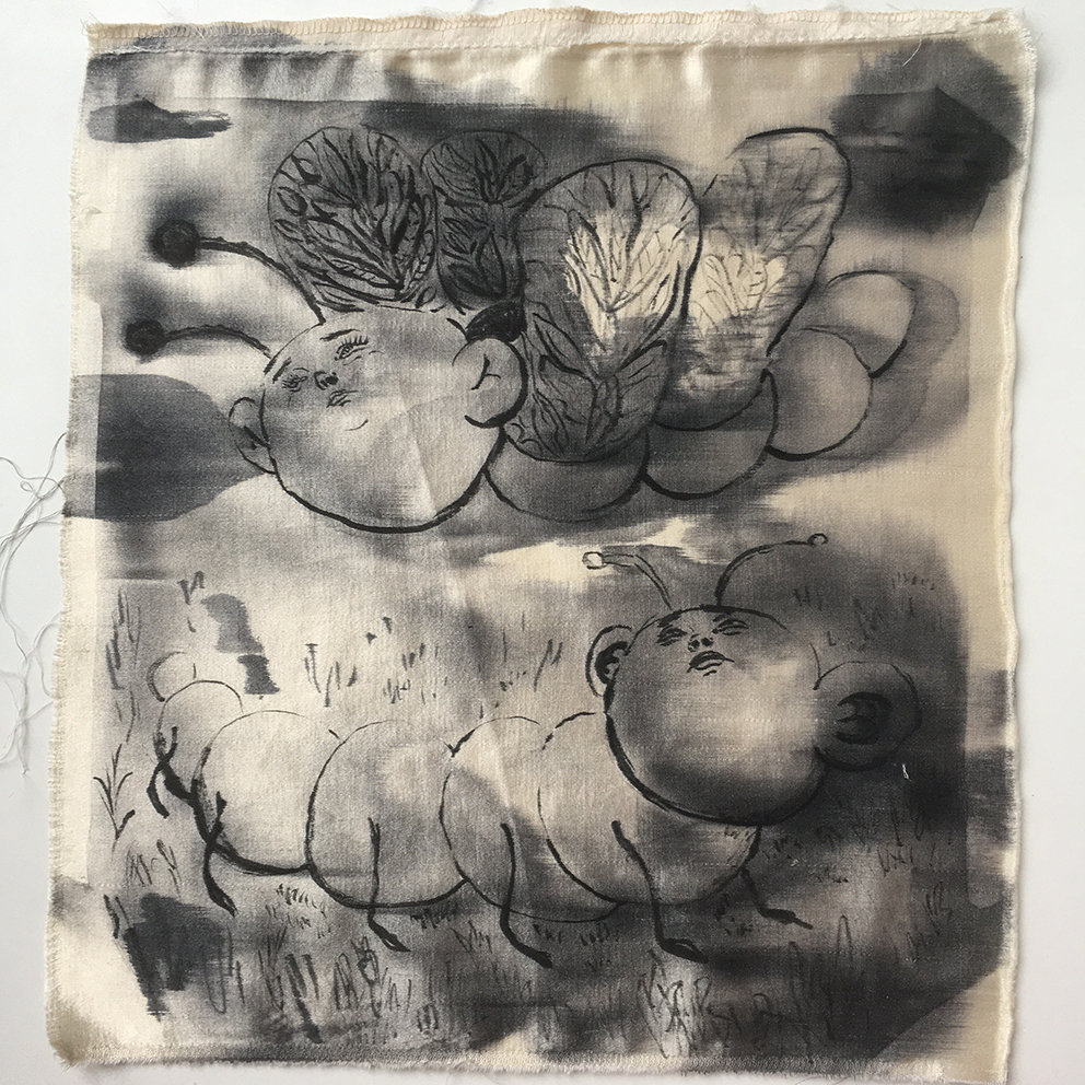 ink-on-silk